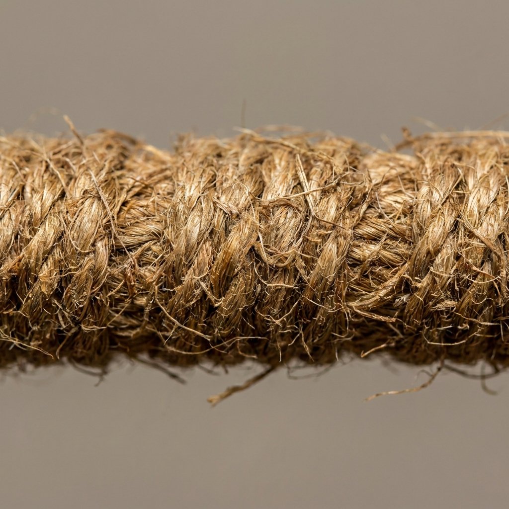 Close-up of ClawCraft sisal rope texture