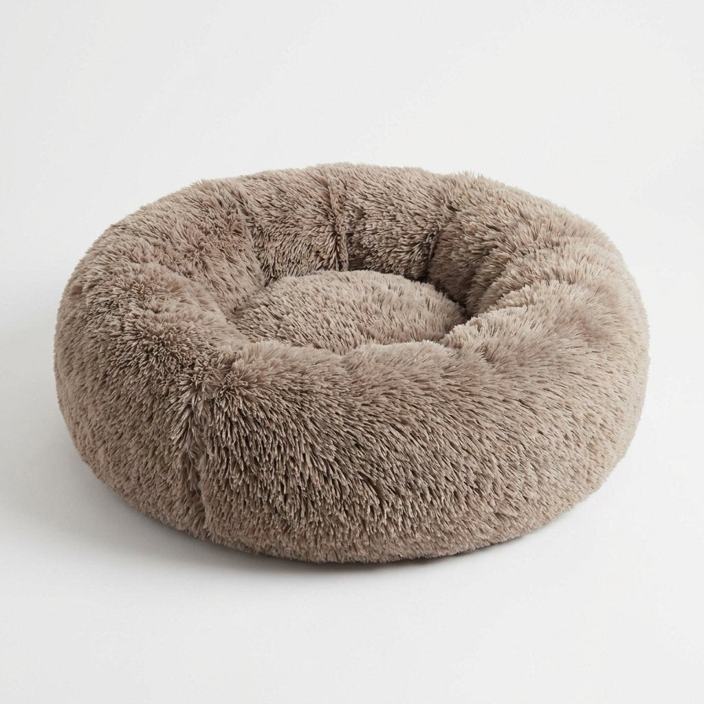 CozyNest Cuddler Dog Bed, clean studio product photo